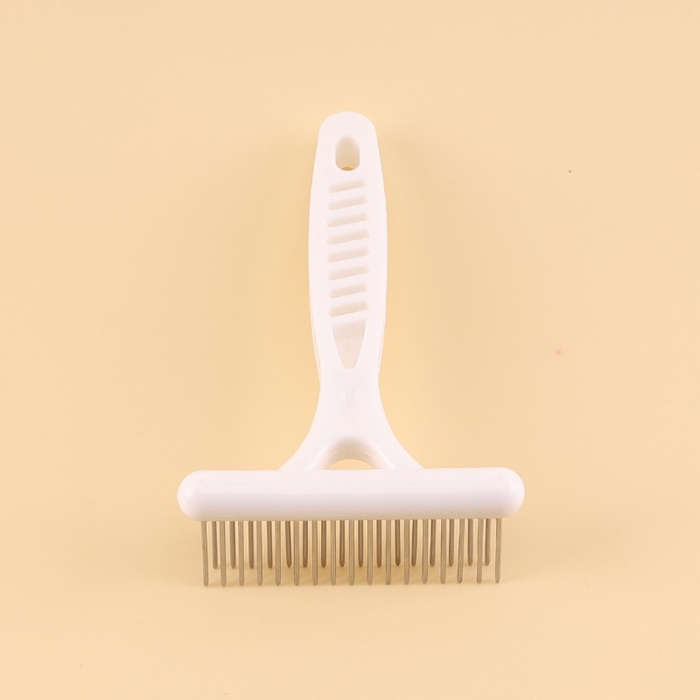 1pc White Pet Comb