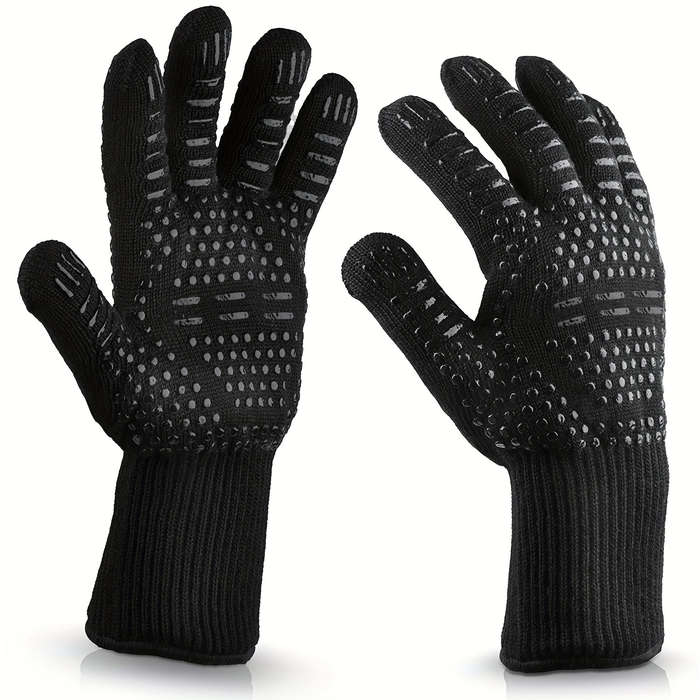 Non-Slip Strong Durable. RV Kitchen Home Kitchenware Accessories Non-Slip Grill Gloves for