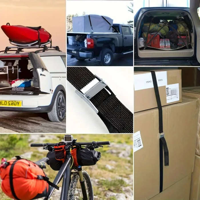 10 Heavy-Duty Fabric Straps