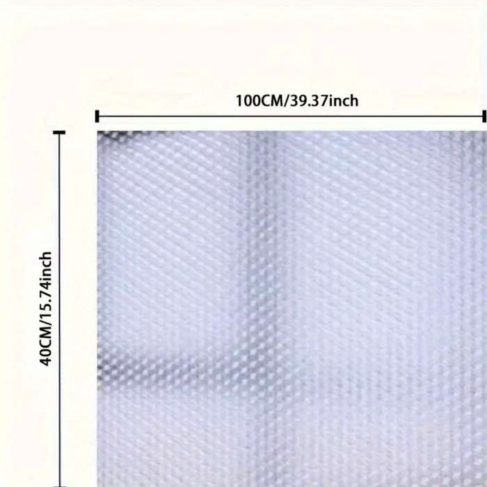 1PC Wall StickersSilvery cube60X100cm 23.6 inchesX39.3 inches