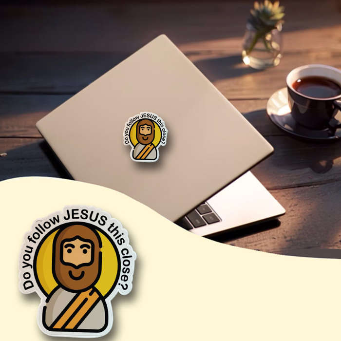 1pc Jesus Christian Themed Stickers
