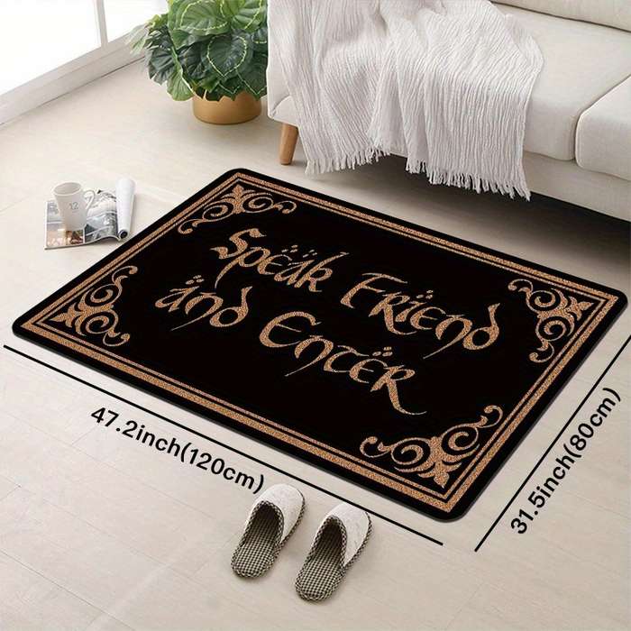 1Pc 50x80cm 19.7x31.5inch Floor Mat