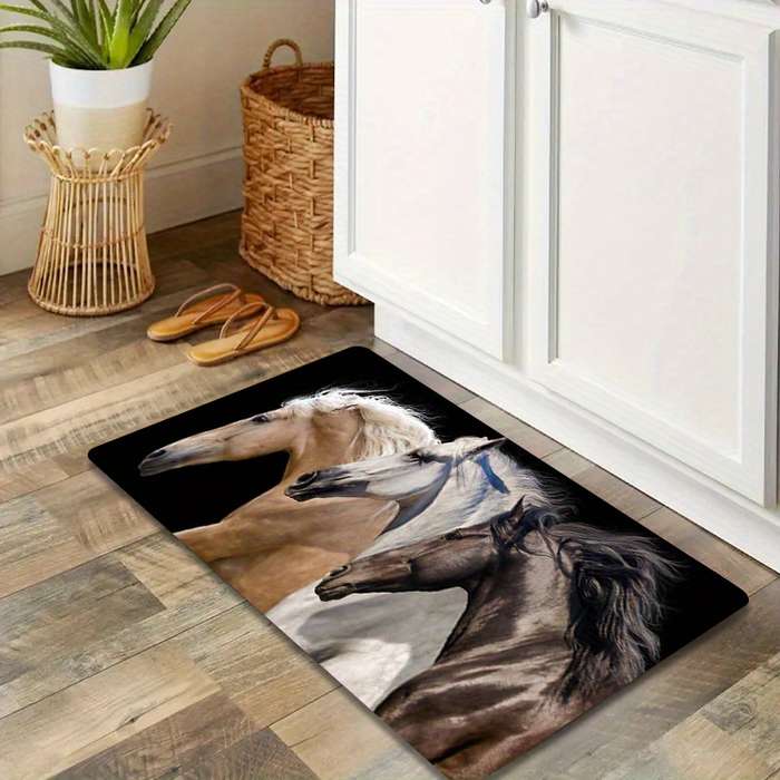 1Pc 50x80cm 19.68x31.49inch Floor Mat