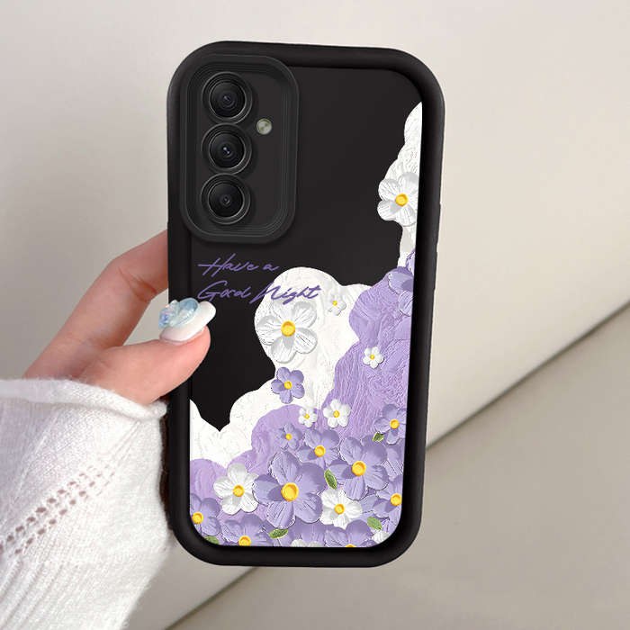 1pc Black For Samsung Galaxy S21 FE 5G Phone Cases