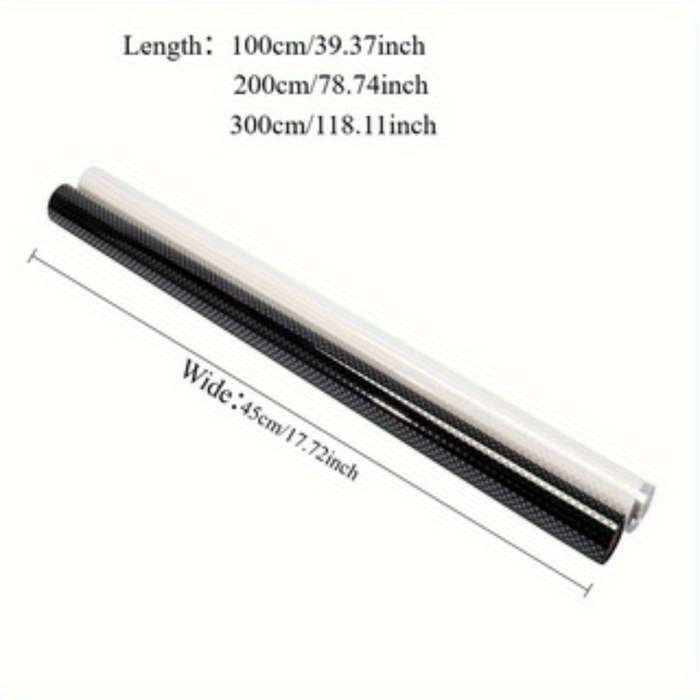 Black Size 45x300cm Door And Window Stickers