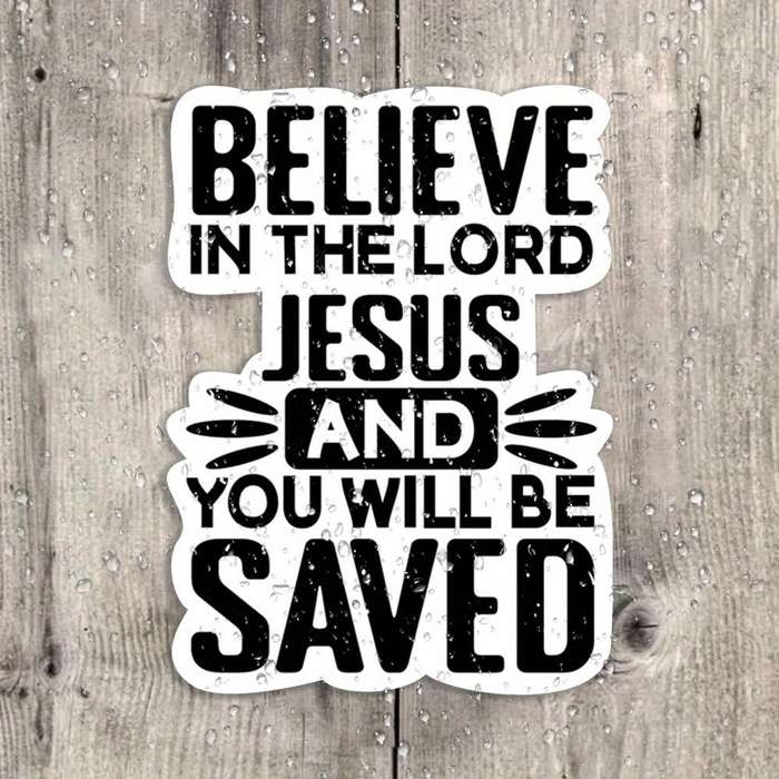 1pc Jesus Christian Themed Stickers