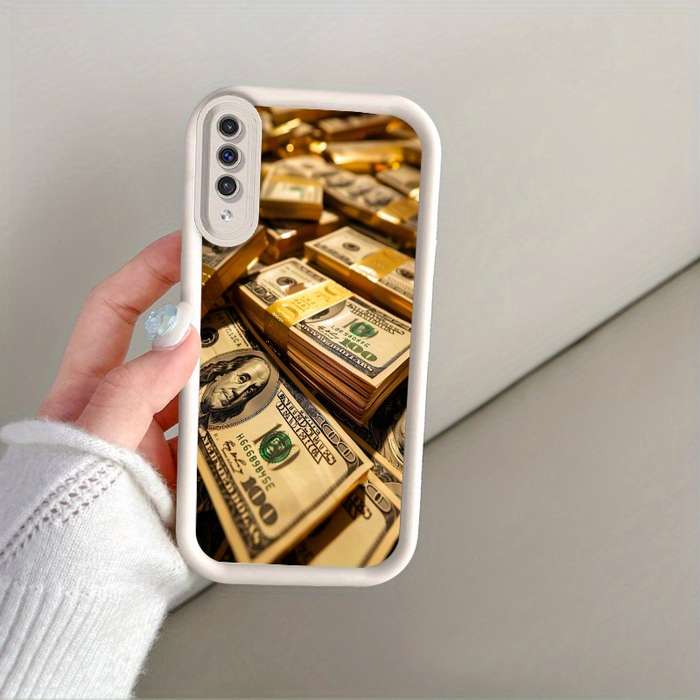 1pc White For Samsung Galaxy A50s Phone Cases