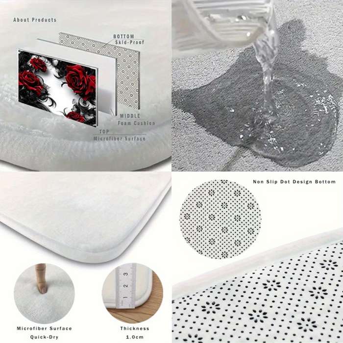 1Pc 80x120cm Floor Mat