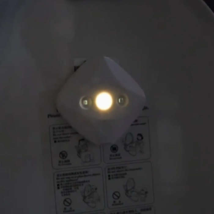 Portable Intelligent Toilet Cleaner & Purifier with LED Light, USB Rechargeable, Easy Installation,