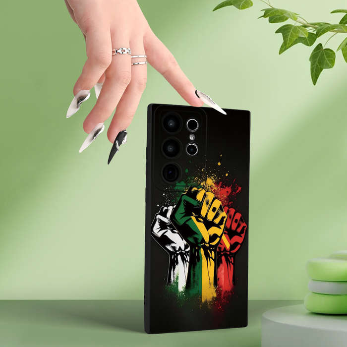 1pc Black For Samsung Galaxy S21 FE 5G Phone Cases