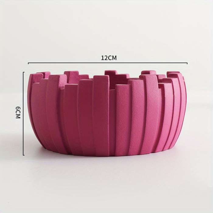 1pc Elegant Ceramic Ashtray Set Modern Geometric Design with Blue and Black Options Perfect for