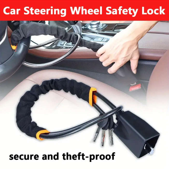 Anti-theft steering wheel lock car security lock