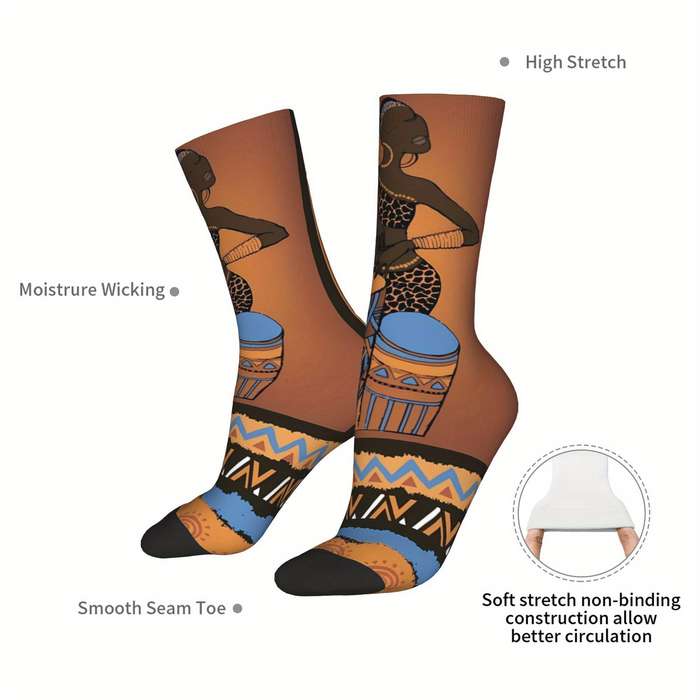 1 Pair Multicolor One Size Socks