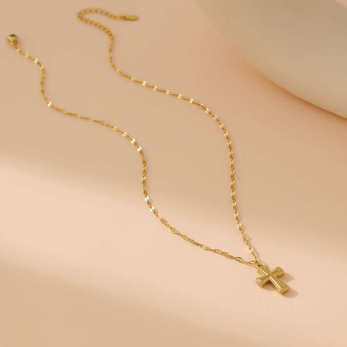 1 Piece Golden Jesus Theme Pendant