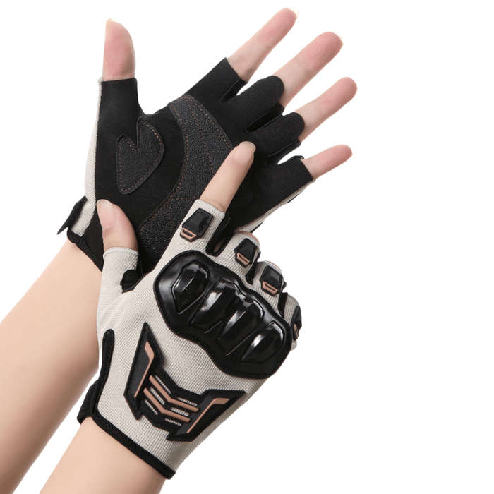 1 Pair Green Outdoor Sports Gloves