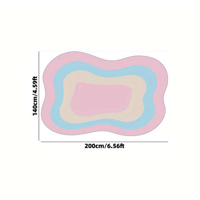 1Pc EV697 140x200cm 4.5x6.5ft Floor Mat