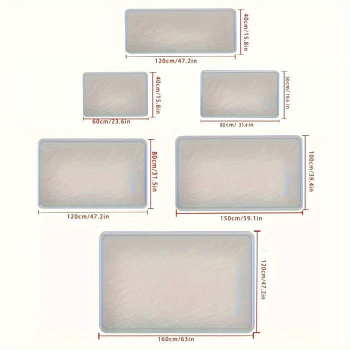 1Pc 19.69x31.49inch 50x80cm Floor Mat