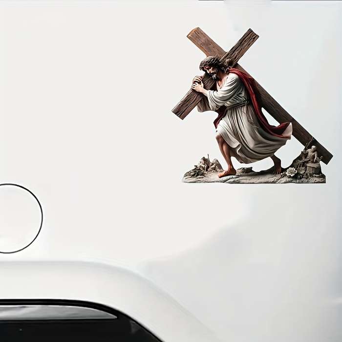 1pc 3pcs Jesus Christian Themed Stickers