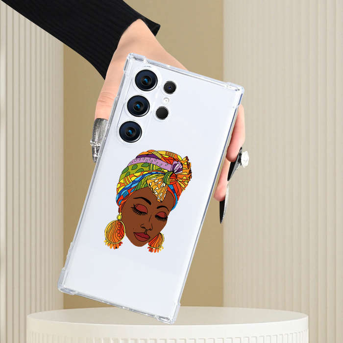1pc Transparent For Samsung Samsung Galaxy S23 Ultra Phone Cases