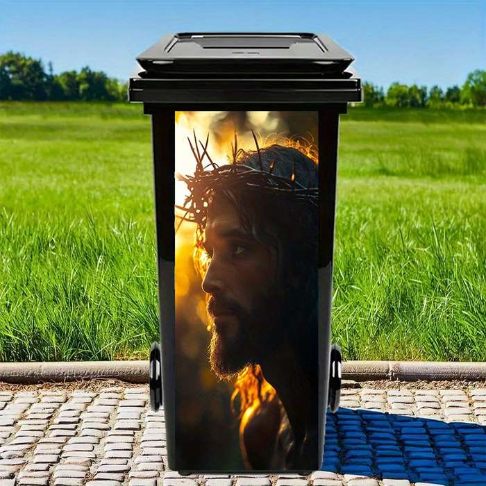 1pc 30.99x69.85cm Jesus Christian Themed Stickers