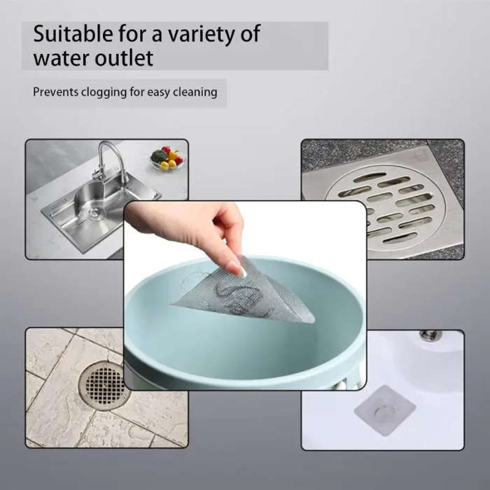 Disposable Hair Drain Stickers 30PCS