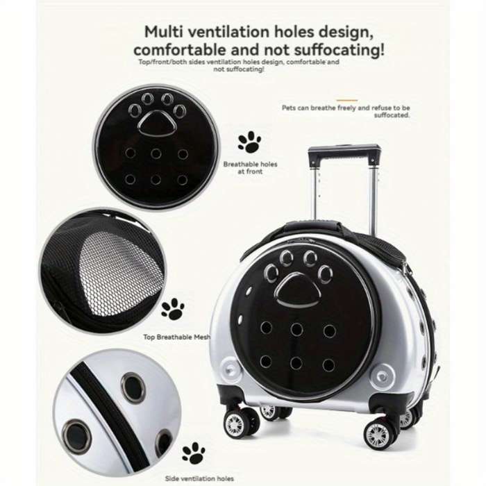 1pc Silvery Pet Bag