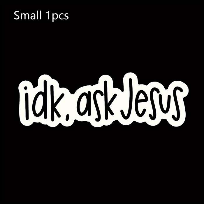 5 Pieces Jesus Christian Themed Stickers