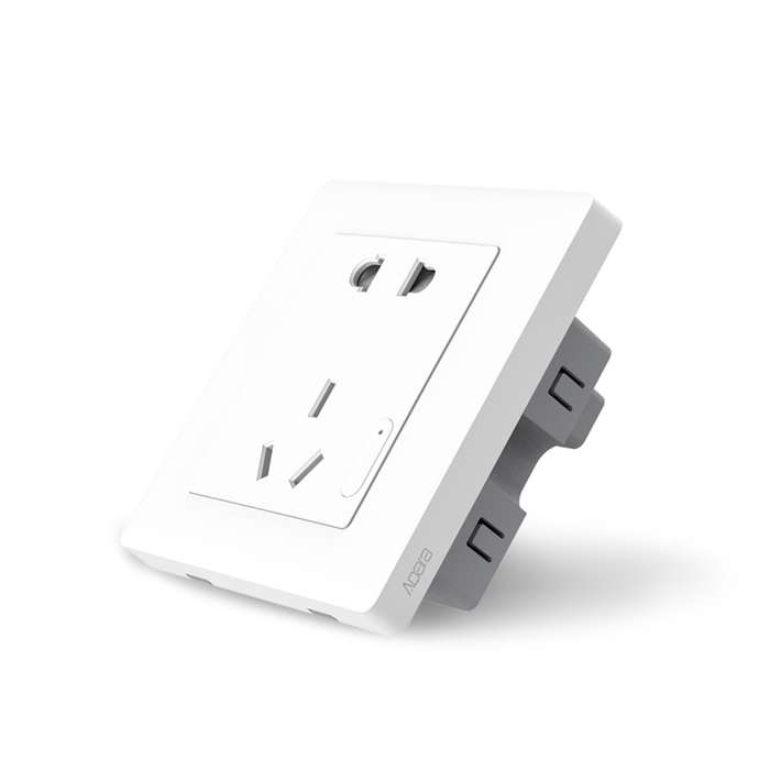 Original Xiaomi Youpin Aqara Smart Light Control Wall Socket (ZigBee Version) Plug, Work with Xiaomi