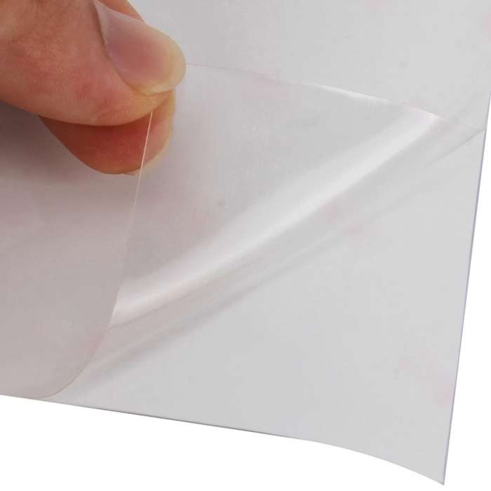 4 PCS Car Front Back Bumper Clear Paint Protection Wrap Vinyl Film, Size: 14*30cm