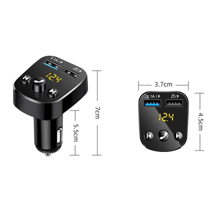 362 Car Multi-functional Smart MP3 Player Bluetooth Hands-free Receiver