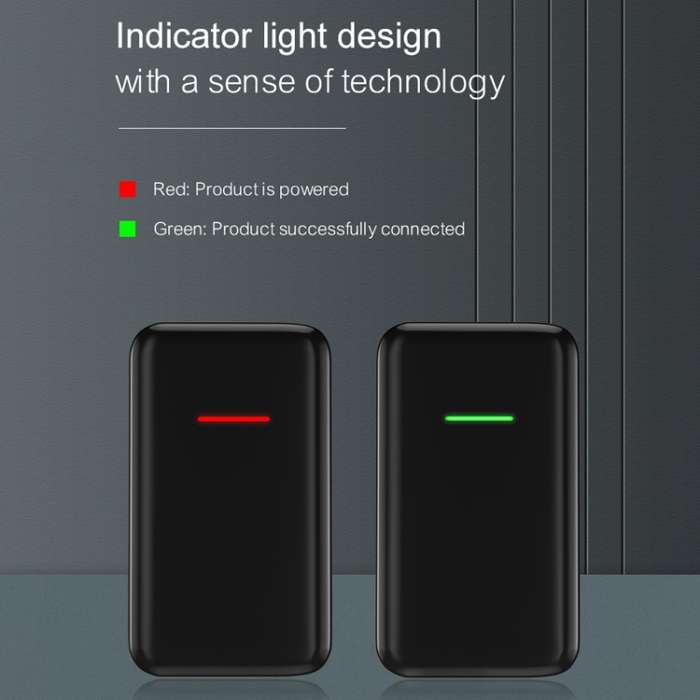 Original Car Wired to Wireless iOS Carplay Module Auto Smart Phone Carplay USB Navigation(Carbon Fib