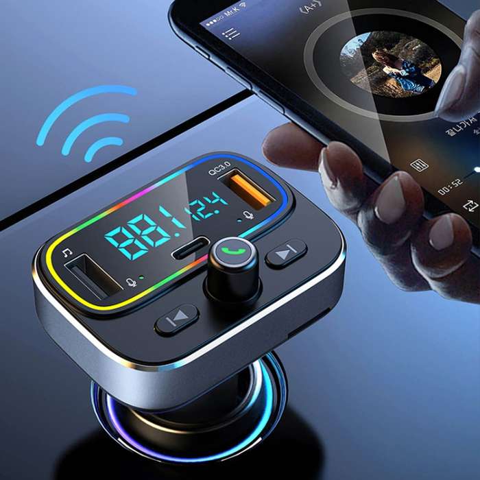 BT66 Car Bluetooth FM Transmitter Bluetooth MP3 Player