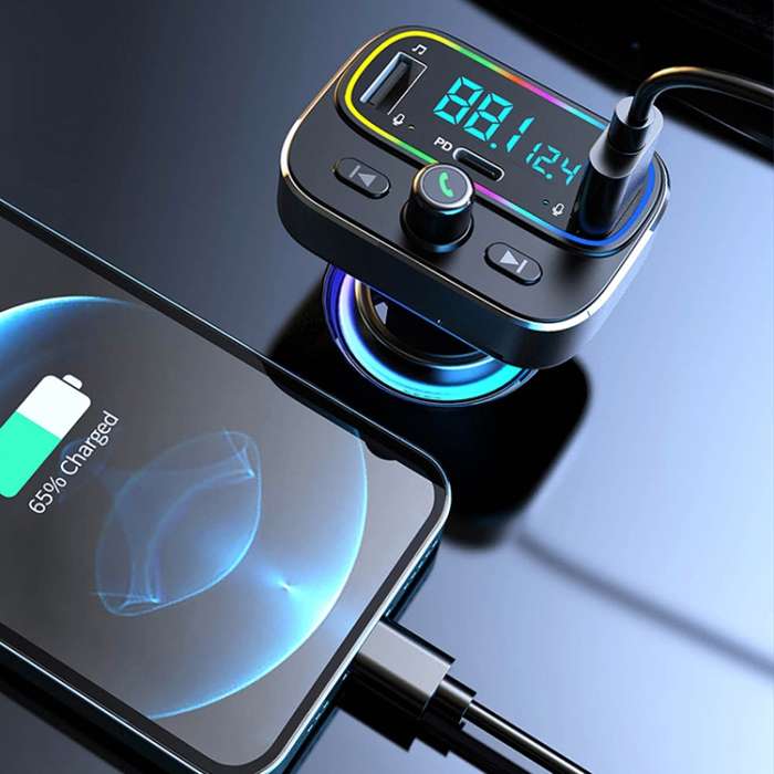 BT66 Car Bluetooth FM Transmitter Bluetooth MP3 Player