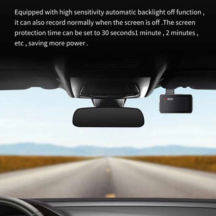 D907 3.0 inch Screen HD Single Recording Night Vision WiFi Car Dash Cam Driving Recorder Single Lens