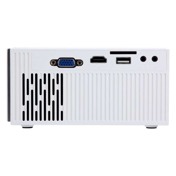 Cheerlux C7 1800 Lumens 800 x 480 720P 1080P HD WiFi Smart Projector, Support HDMI / USB / VGA / AV(