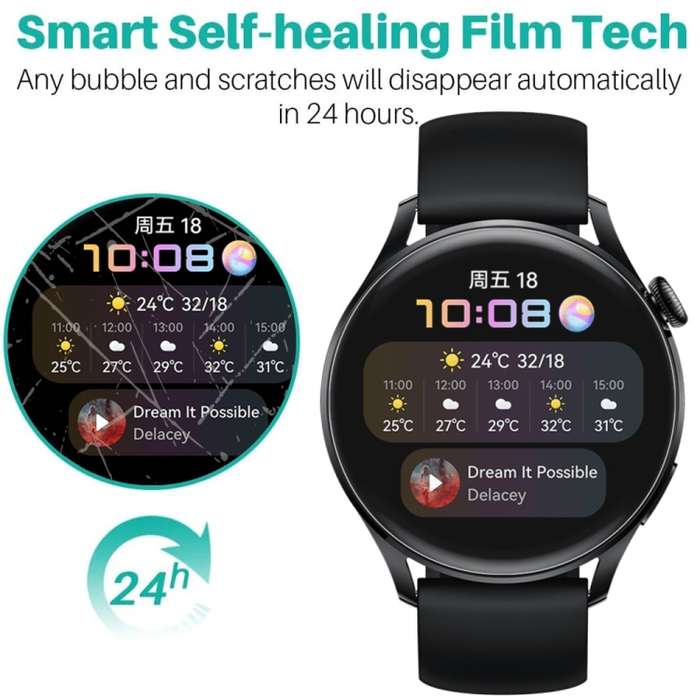 For Huawei Watch 3 Soft Hydrogel Film Watch Screen Protector