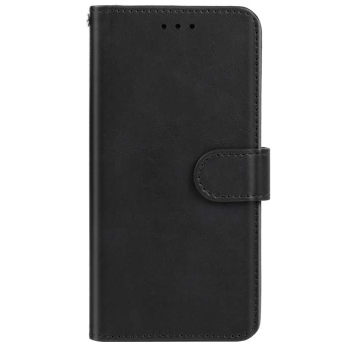 Leather Phone Case For Alcatel TCL A3X A600DL(Black)
