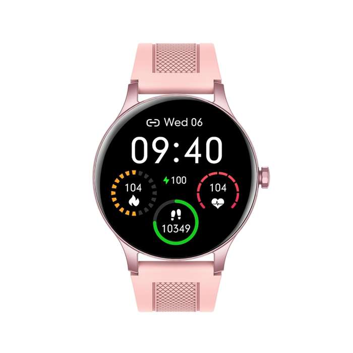 NY20 1.3 inch Smart Watch, Support Sleep Monitor / Blood Oxygen Monitor(Pink)