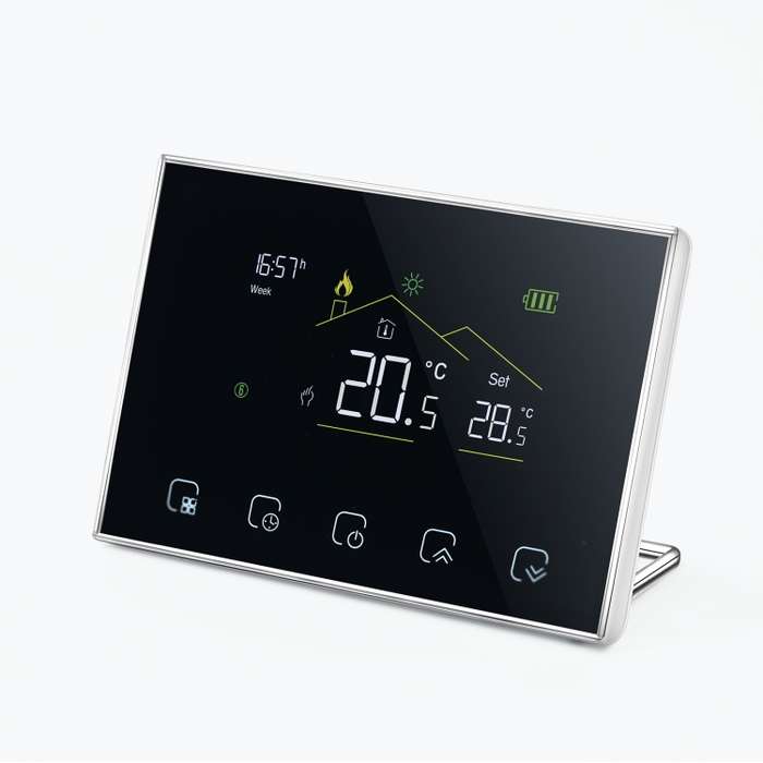 BHT-8000RF-VA-GB Wireless Smart LED Screen Thermostat Without WiFi, Specification:Electric Heating
