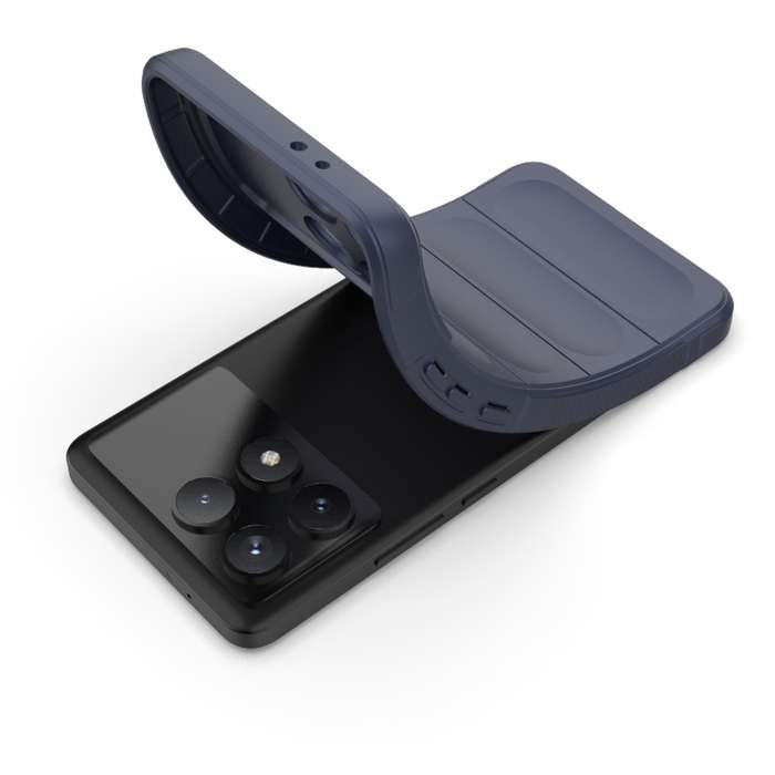 For Xiaomi Redmi K70 / K70 Pro 5G Magic Shield TPU + Flannel Phone Case(Black)