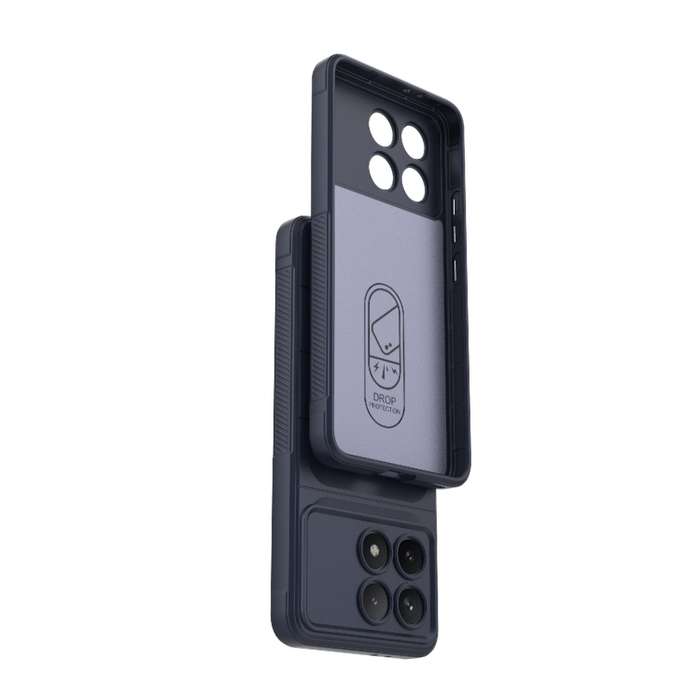 For Xiaomi Redmi K70 / K70 Pro 5G Magic Shield TPU + Flannel Phone Case(Black)