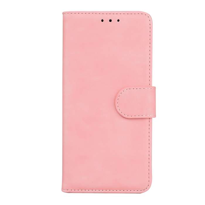 For Xiaomi Redmi Note 13 Pro 4G Skin Feel Pure Color Flip Leather Phone Case(Pink)