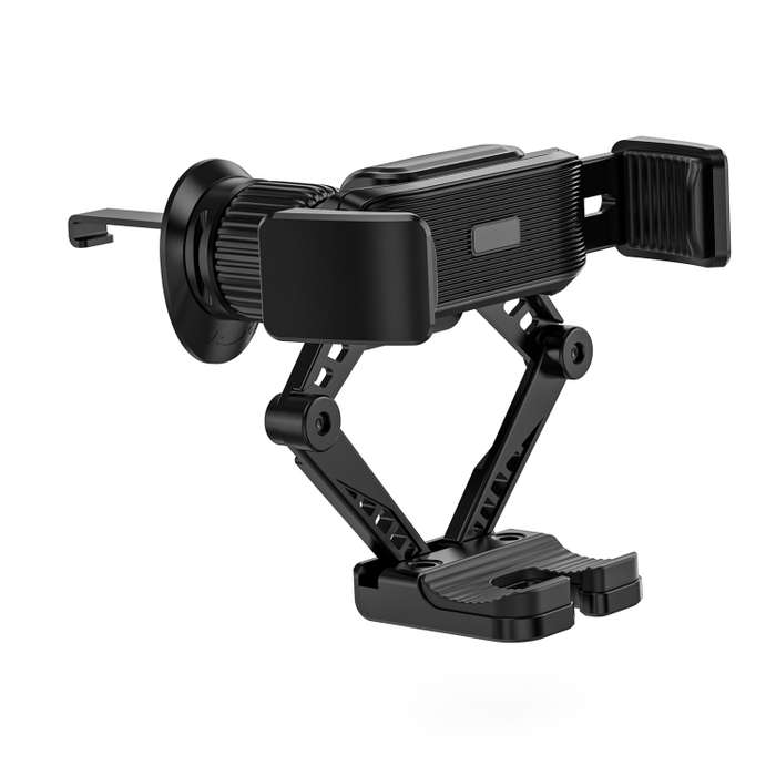 WIWU CH033 Linglong Series Portable Mini Car Mount(Black)