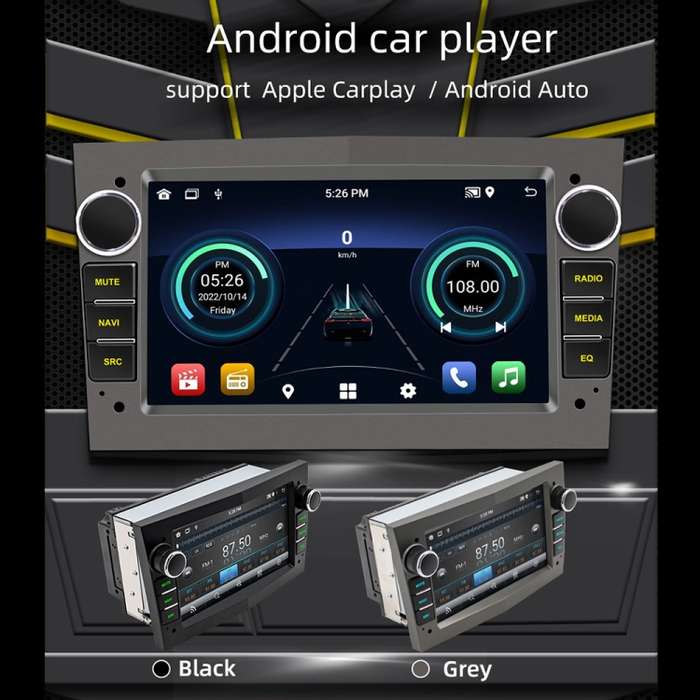 S-OB7A 7 inch Portable Car MP5 Player Built-in DAB Function Support CarPlay / Android Auto, Specific