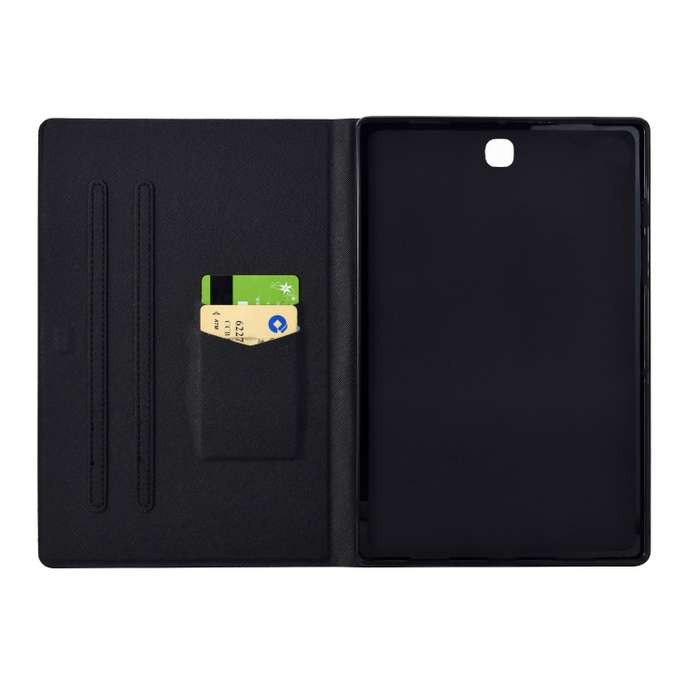 For Samsung Galaxy Tab A 9.7 T550 Voltage Painted Smart Leather Tablet Case(Petals)