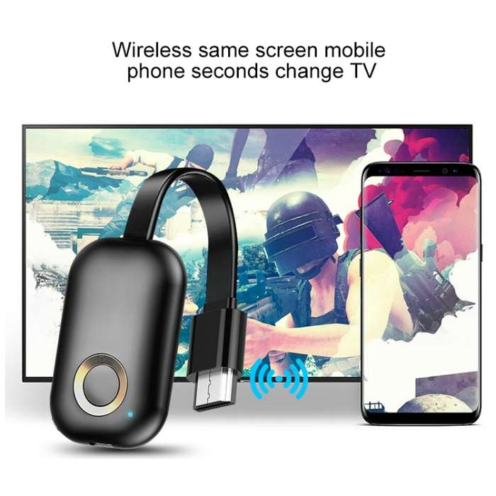 MiraScreen G9se Wireless Display Dongle 2.4G WiFi 1080P HDMI TV Stick for Windows & Android & iOS &
