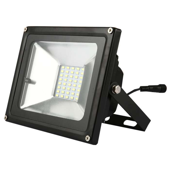 20W 1800LM Solar Floodlights , 40 LEDs White Light Waterproof IP65 Rechargeable Energy Lights with R