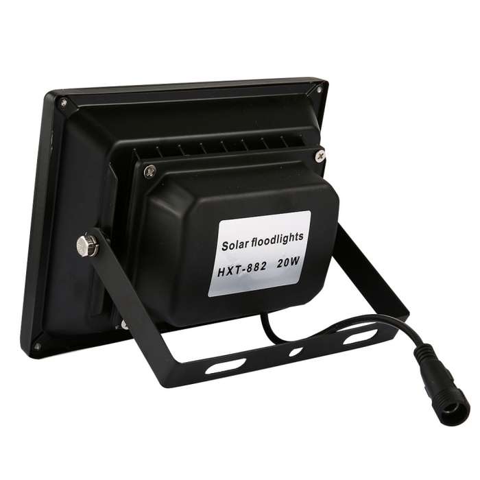 20W 1800LM Solar Floodlights , 40 LEDs White Light Waterproof IP65 Rechargeable Energy Lights with R