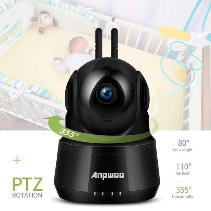 Anpwoo Guardian 2.0MP 1080P 1/3 inch CMOS HD WiFi IP Camera, Support Motion Detection / Night Vision