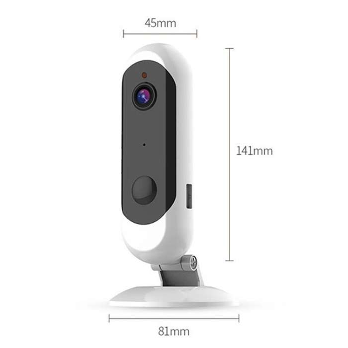 720P HD Intelligent Unplugged Surveillance Wireless Camera without Memory
